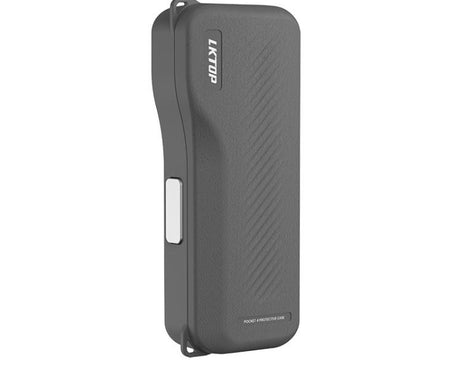 For DJI Osmo Pocket 4/3 LKTOP Hard Carrying Case Protective Storage Box with Wrist Strap, Short Black, Short Pink, Short Grey, Short Blue, Long Black, Long Pink, Long Grey, Long Blue