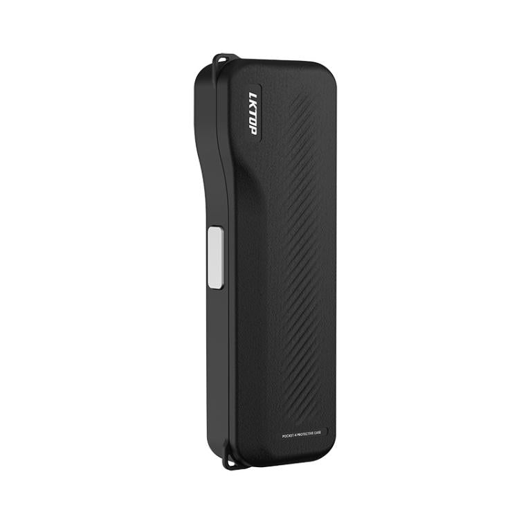 For DJI Osmo Pocket 4/3 LKTOP Hard Carrying Case Protective Storage Box with Wrist Strap, Short Black, Short Pink, Short Grey, Short Blue, Long Black, Long Pink, Long Grey, Long Blue