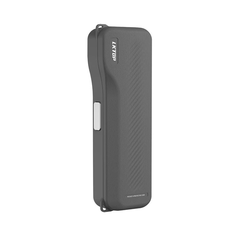 For DJI Osmo Pocket 4/3 LKTOP Hard Carrying Case Protective Storage Box with Wrist Strap, Short Black, Short Pink, Short Grey, Short Blue, Long Black, Long Pink, Long Grey, Long Blue