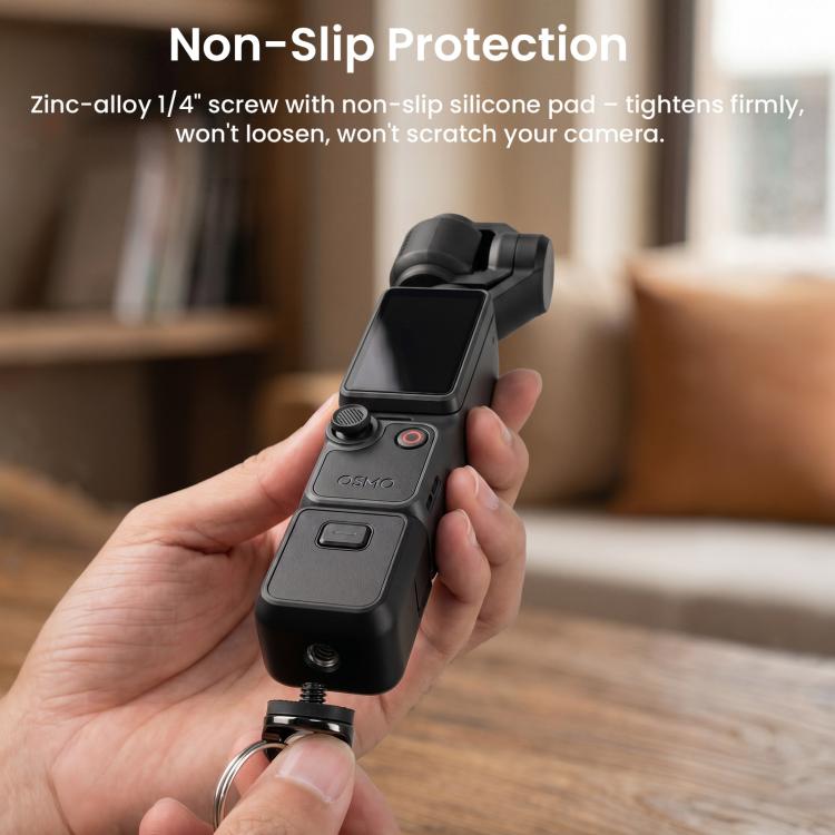 aMagisn Retractable Camera Crossbody Strap Neck Lanyard Cord for DJI Osmo Pocket 4/3, Insta360 Luna Ultra
