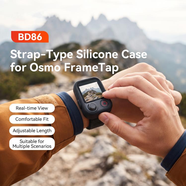 For DJI Osmo FrameTap aMagisn Strap Silicone Case Remote Monitor Adjustable Wristband Cover, aMagisn