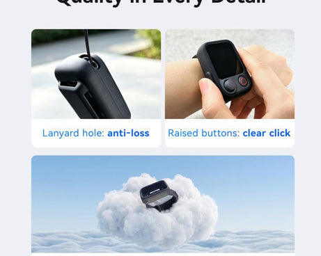 For DJI Osmo FrameTap aMagisn Strap Silicone Case Remote Monitor Adjustable Wristband Cover, aMagisn
