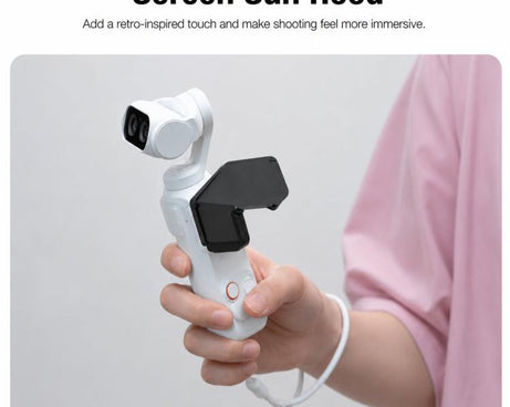 For Insta360 Luna Ultra Original Magnetic Folding Screen Shade, Screen Shade