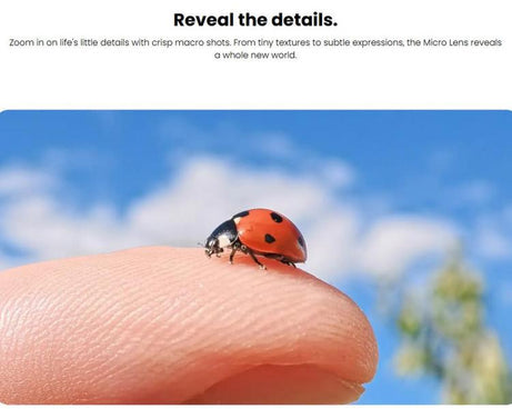 For Insta360 GO Ultra Original Micro Lens, Micro Lens