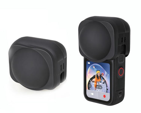 For Insta360 X6 Silicone Lens Cap Anti-Scratch Soft Camera Lens Cover