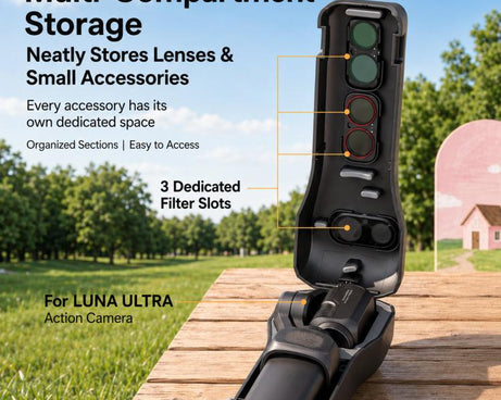 For Insta360 Luna Ultra Protective Case Hard Shell Gimbal Cover Storage Box