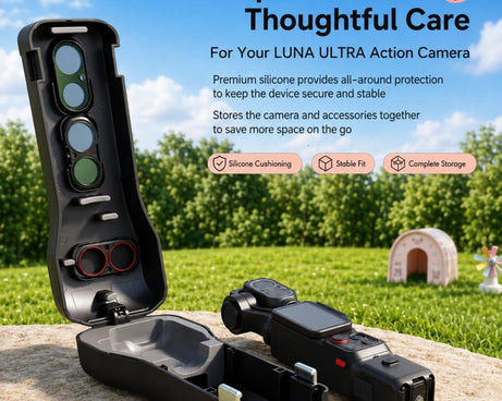 For Insta360 Luna Ultra Protective Case Hard Shell Gimbal Cover Storage Box