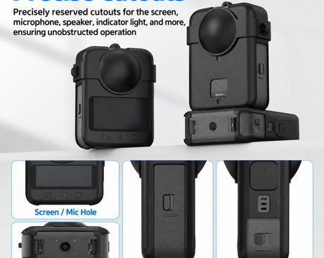 For DJI Osmo 360 / 360 II Flymile Camera Silicone Lens Cover