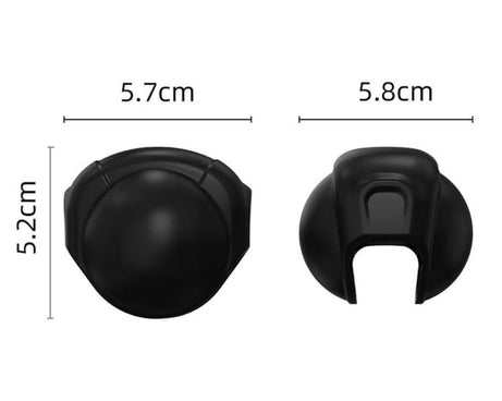 For Insta360 X6 Flymile Action Camera Dustproof Silicone Lens Cover