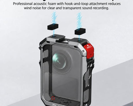For DJI Osmo 360 II Flymile Quick-Release Extended Protective Cage Lens Cap
