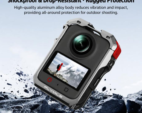 For DJI Osmo 360 II Flymile Quick-Release Extended Protective Cage Lens Cap