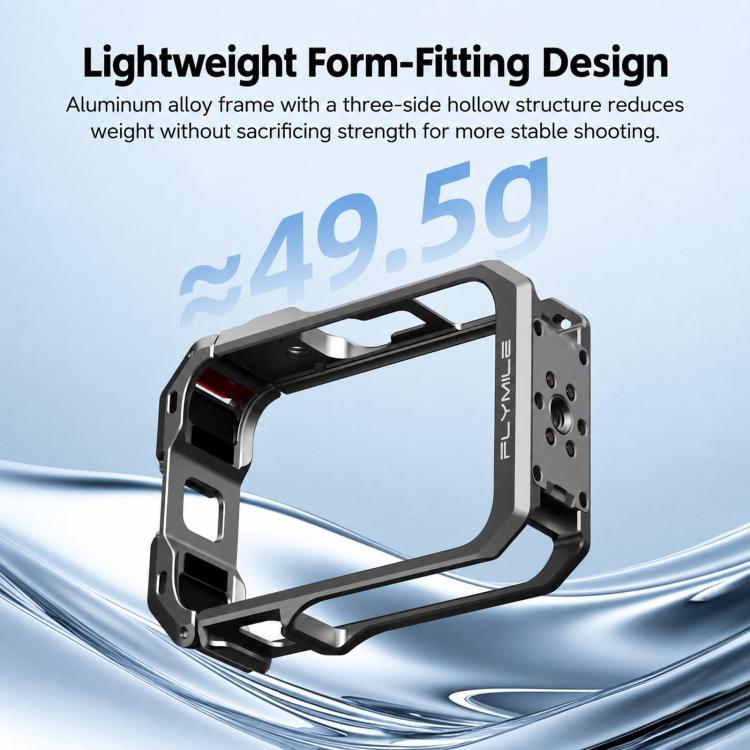 For DJI Osmo 360 II Flymile Quick-Release Extended Protective Cage Lens Cap