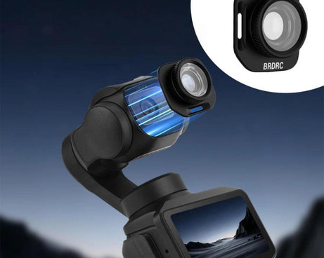 For Insta360 Luna Pro BRDRC External 108-Degree Wide-Angle Lens