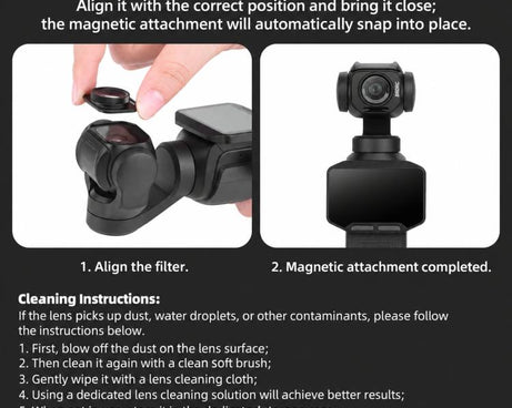 For Insta360 Luna Pro BRDRC External 108-Degree Wide-Angle Lens