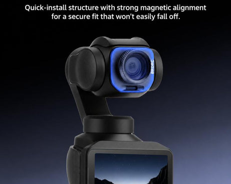 For Insta360 Luna Pro BRDRC External 108-Degree Wide-Angle Lens