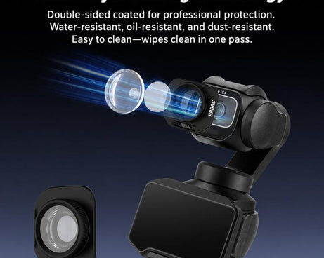 For Insta360 Luna Pro BRDRC External 108-Degree Wide-Angle Lens