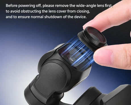 For Insta360 Luna Pro BRDRC External 108-Degree Wide-Angle Lens