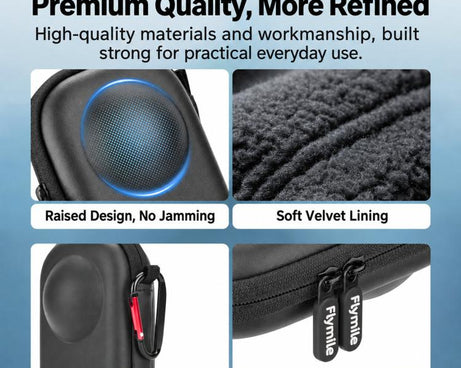 For Insta360 X6 Flymile Portable Rabbit Cage Storage Bag Camera Handbag