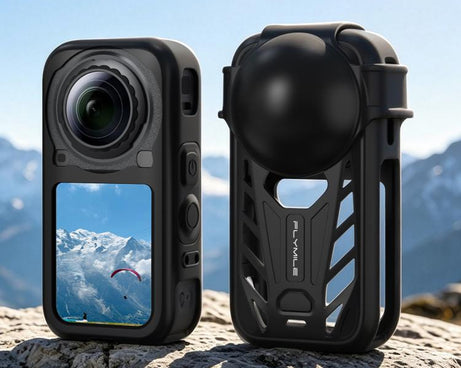 For Insta360 X6 Flymile Silicone Protective Case And Lens Cover