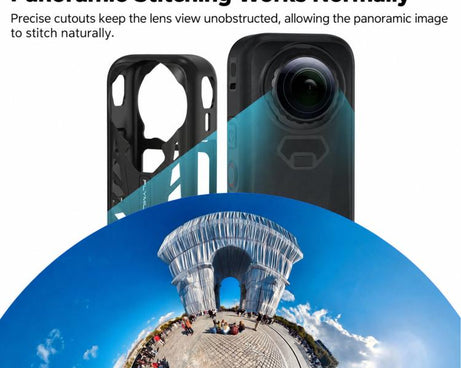 For Insta360 X6 Flymile Silicone Protective Case And Lens Cover