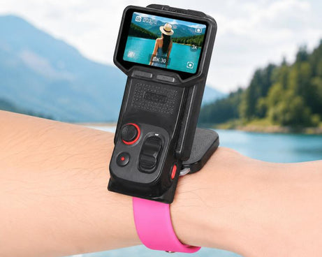 For Insta360 Luna Ultra Wrist Strap Mount Frame Remote Screen Holder