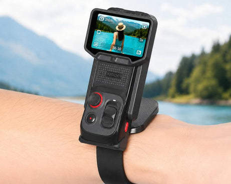 For Insta360 Luna Ultra Wrist Strap Mount Frame Remote Screen Holder