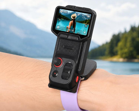 For Insta360 Luna Ultra Wrist Strap Mount Frame Remote Screen Holder