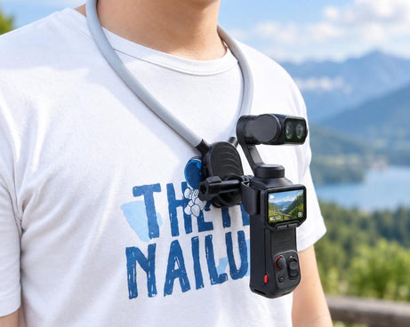 For Insta360 Luna Pro / Ultra Quick Release Expansion Frame Mount Adapter, Bracket Only, Neck Mount Set