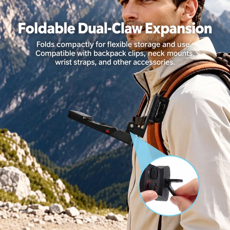 For Insta360 Luna Pro/Ultra Screen Module Quick Release Handle Extension Mount, Handle