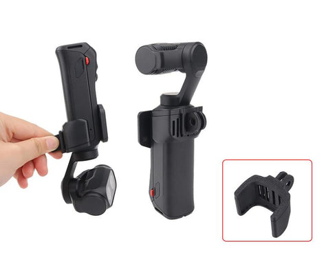 For Insta360 Luna Pro / Ultra Wrap Around Expansion Bracket Adapter with 2-Prong Mount Base, Wrap Around Bracket Only