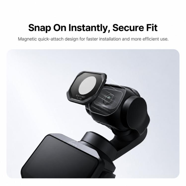 For Insta360 Luna Pro Original Black Mist Filter, Black Mist Filter