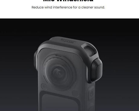 For Insta360 X6 Original Mic Windshield, Mic Windshield