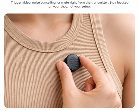 For Insta360 X6 / Luna Ultra / X4 Air / GO Ultra Original 2 In 1 Mic Air, Transmitter + Receiver, Mic Air