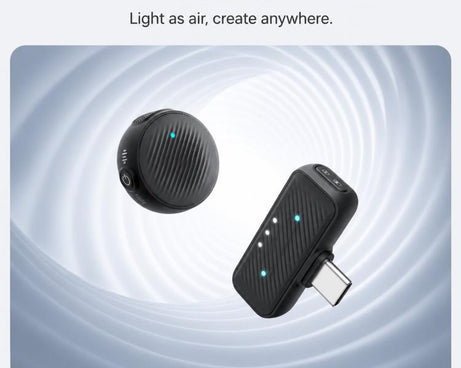 For Insta360 X6 / Luna Ultra / X4 Air / GO Ultra Original 2 In 1 Mic Air, Transmitter + Receiver, Mic Air