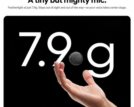For Insta360 X6 / Luna Ultra / X4 Air / GO Ultra Original 2 In 1 Mic Air, Transmitter + Receiver, Mic Air
