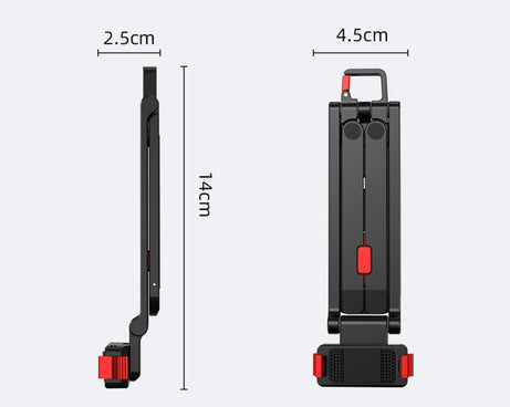 Flymile Magnetic Quick-Release Tripod & Rotating Carabiner Mount, For DJI Osmo Action 3 / 4 / 5 Pro, For DJI Osmo Action 6 / Nano / 360 II
