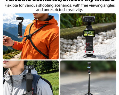 For Insta360 Luna Pro BRDRC Adapter/Expansion Quick-Release Charging Base