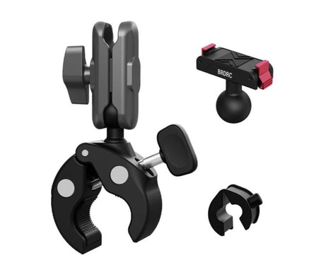 BRDRC Quick-Release Bicycle Mount, For DJI Osmo Action 6 / 4 / 5 Pro, For DJI Osmo 360 II / Nano