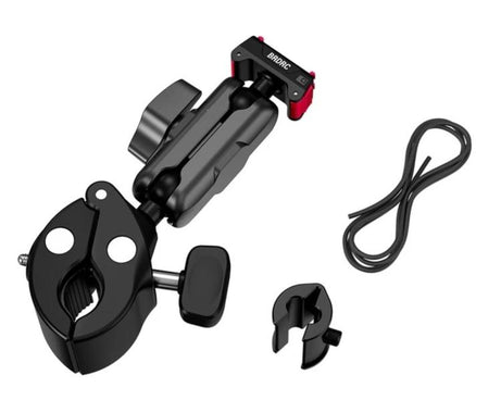 BRDRC For Quick-Release Cycling Mount For Insta360 Ace / Ace Pro 2 / X6 / X5 / X4 Air