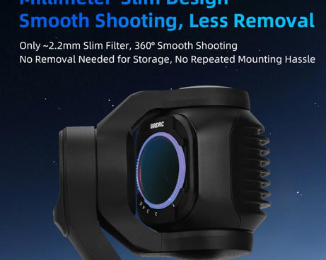 For Insta360 Luna Pro BRDRC Lens Protective Filter Accessory, UV, CPL + Black Mist + Adjustable VND Filter, CPL + Black Mist + Light Pollution Reduction + Adjustable VND Filter