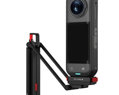 Flymile Rotating Magnetic Quick-Release Carabiner Tripod, For Insta360 Ace / Ace Pro 2 / X6 / X5 / X4 Air