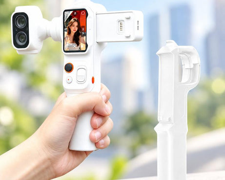 For Insta360 Luna Pro / Luna Ultra Vertical Shooting Handheld Grip Horizontal Body Mount Handle