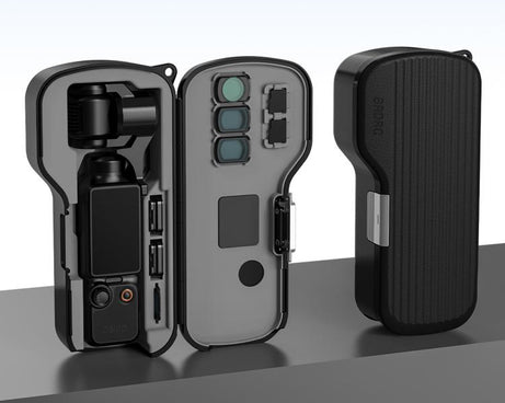 For DJI Osmo Pocket 4 / 3 BRDRC Lens Screen Drop-resistant Storage Protective Case