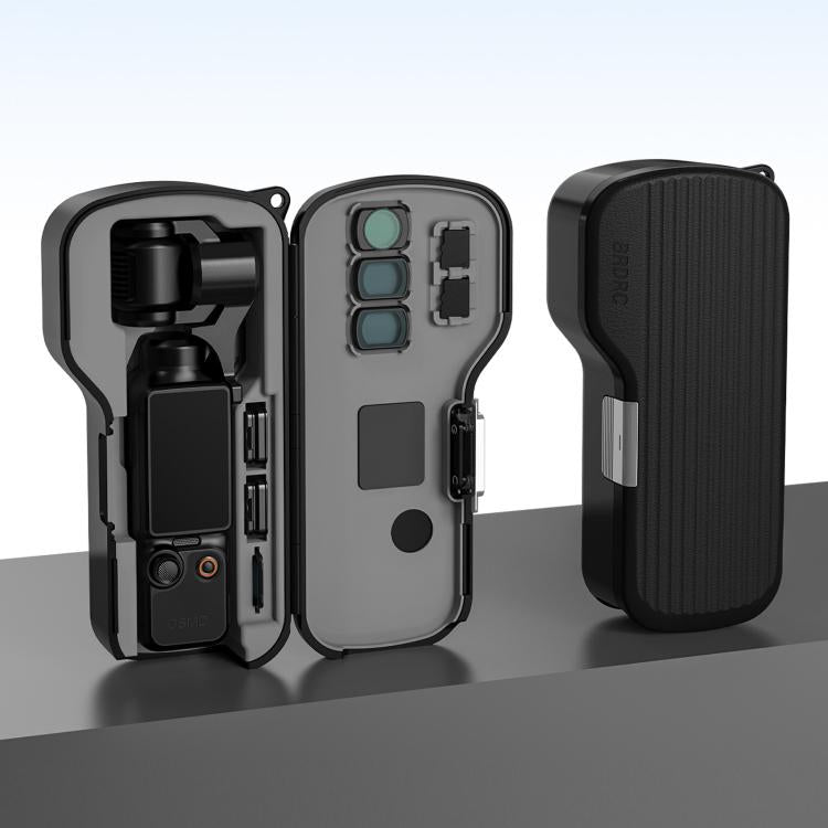 For DJI Osmo Pocket 4 / 3 BRDRC Lens Screen Drop-resistant Storage Protective Case