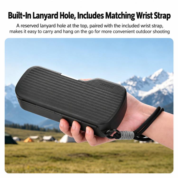 For DJI Osmo Pocket 4 / 3 BRDRC Lens Screen Drop-resistant Storage Protective Case