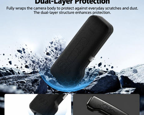 For DJI Osmo Pocket 4P BRDRC Screen Lens Protective Case Filter Storage Box