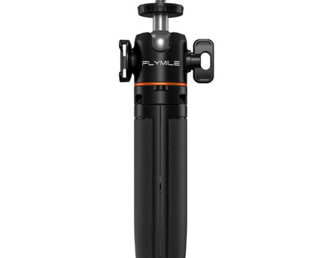 Flymile One-Touch Pop-Out Tripod Selfie Stick Extension Pole For DJI, Insta360, GoPro, And Other Action Cameras