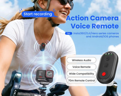 AMagisn AM61 Action Camera Voice Remote For Insta360 / GoPro HERO / DJI Series Cameras & Phones, AM61 Voice Remote