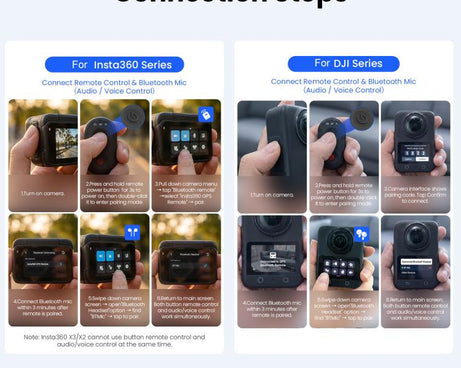AMagisn AM61 Action Camera Voice Remote For Insta360 / GoPro HERO / DJI Series Cameras & Phones, AM61 Voice Remote