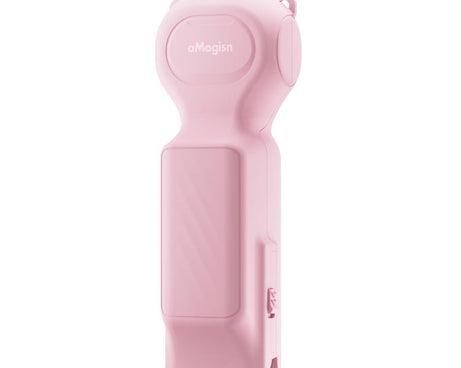 For DJI Osmo Pocket 4/3 aMagisn Mini Hard Shell Protective Case Double-Sided Gimbal & Screen Protector, Mini Black, Mini Yellow, Mini Pink